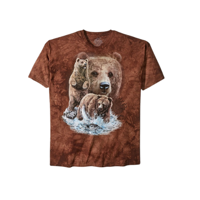 The Mountain Μπλουζάκι 10 Αρκούδες 3D, Unisex