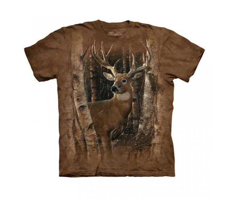 The Mountain 3D μπλουζάκι ελάφι στο δάσος, unisex