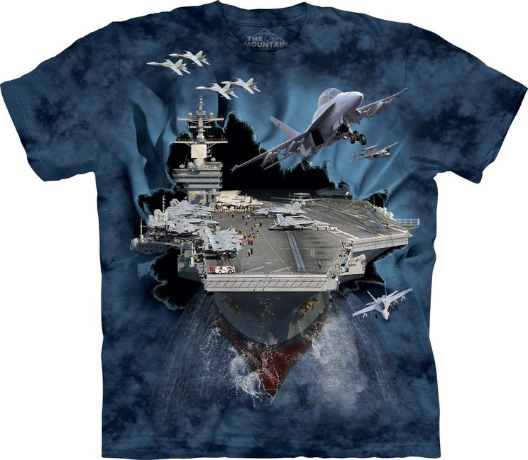 The Mountain 3D Αεροπλανοφόρο Μπλουζάκι, Unisex