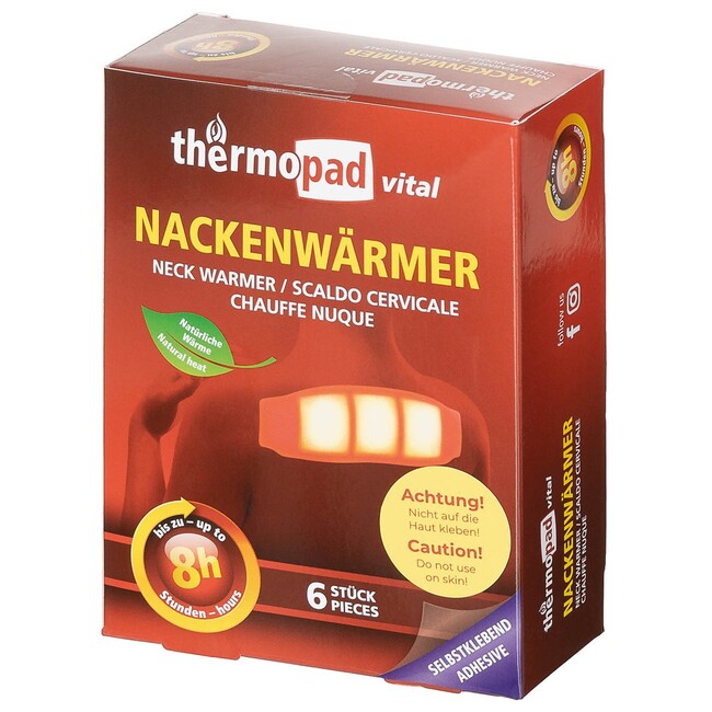 Thermopad Θερμαντικό Λαιμού 6τεμάχια