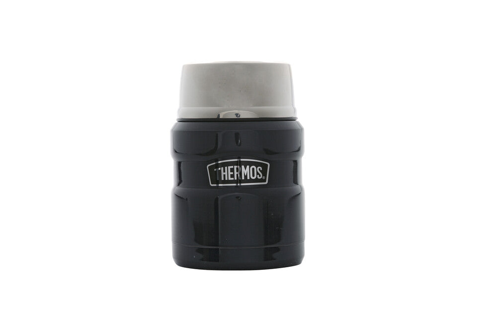 Thermos King Δοχείο Φαγητού με Κουτάλι, Σκούρο Μπλε, 0,47 L