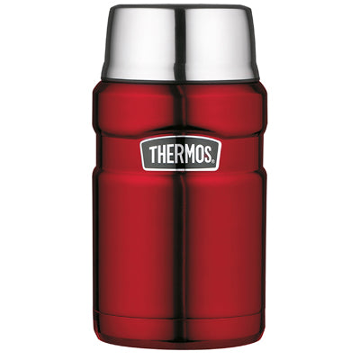 Thermos King Δοχείο Φαγητού 0,71 L, κόκκινο