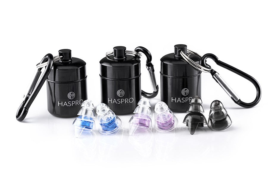 HASPRO Pure music ωτοασπίδες, μωβ