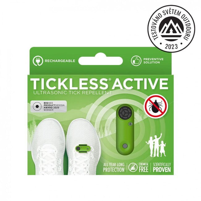 Tickless Active Υπερηχητικό Απωθητικό Τσιμπουριών, πράσινο