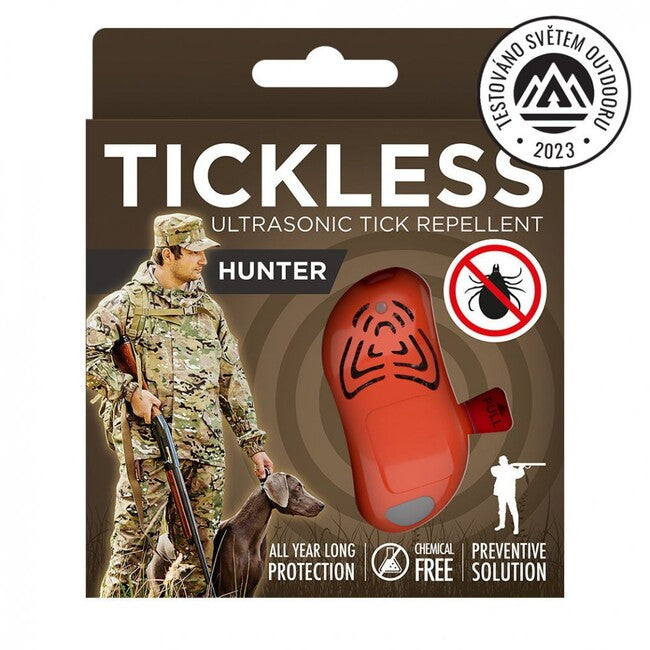 Tickless Hunter Υπερηχητικό Απωθητικό κατά των Κροτώνων, Πορτοκαλί