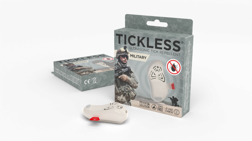 Tickless Military Υπερηχητικός Απωθητής Κροτώνων, Μπεζ