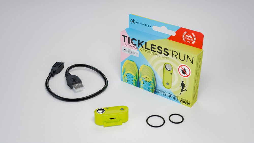 Tickless Run Υπερηχητικό Απωθητικό Τσιμπουριών, neon yellow