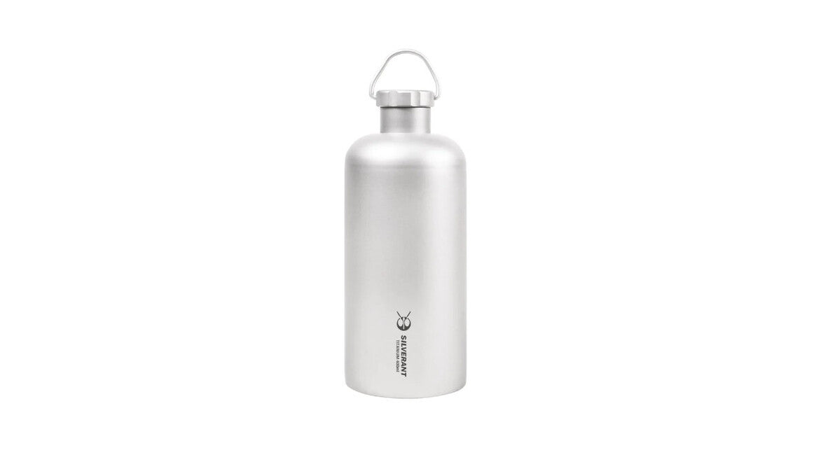 Silverant Τιτάνιο Μπουκάλι με Λαβή Καπακιού 400 ml