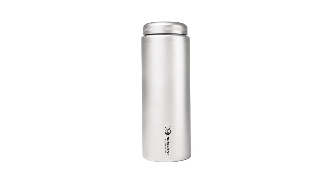 Silverant Τιτάνιο Μπουκάλι με Επίπεδο Καπάκι, 600 ml