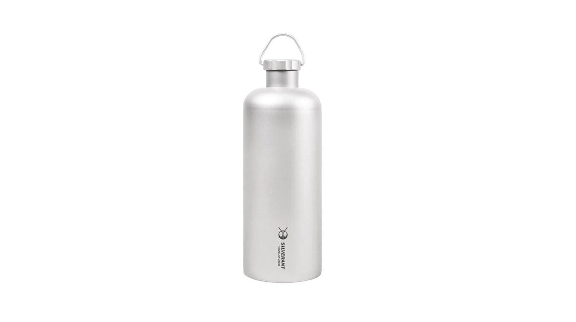 Silverant Τιτάνιο Μπουκάλι με Λαβή Καπακιού 600 ml