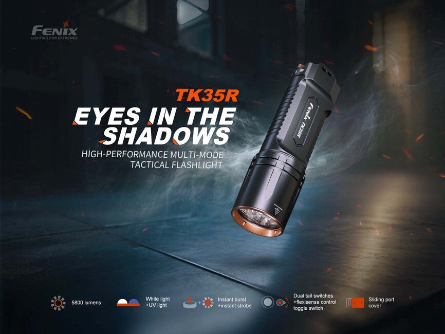 Fenix TK35R Επαναφορτιζόμενο LED Φακός (5800 Lumens)