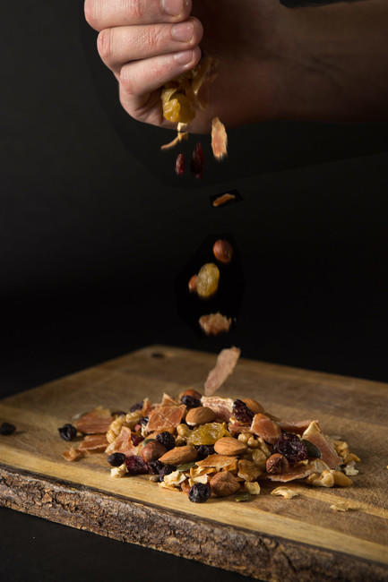 Adventure Menu Μείγμα Μονοπατιού Cranberry Σάλτσα Γαλοπούλας Καρύδια 100g