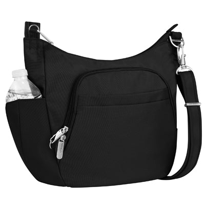 Travelon Classic Lady Τσάντα Crossbody κατά της Κλοπής, Μαύρη