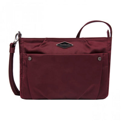 Travelon Parkview Small Τσάντα Ώμου Κατά των Κλοπών Crossbody, Καφέ