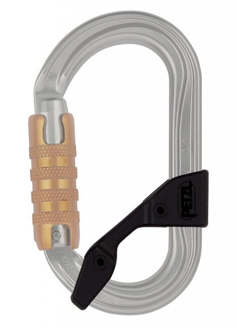 Petzl OK Triact Lock Καραμπίνερ οβάλ με αυτόματη ασφάλεια