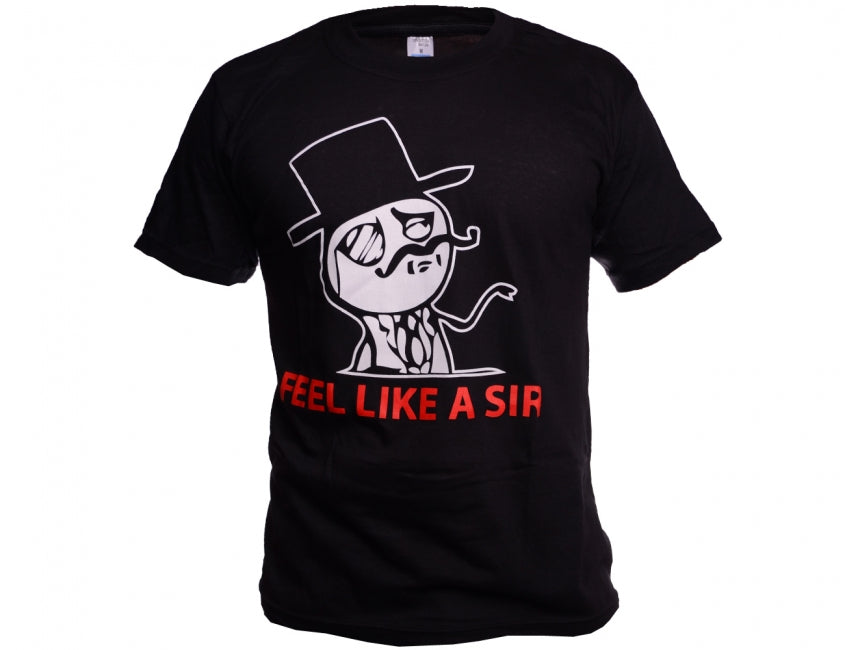 O&T Funny like a sir μπλουζάκι χιουμοριστικό, μαύρο