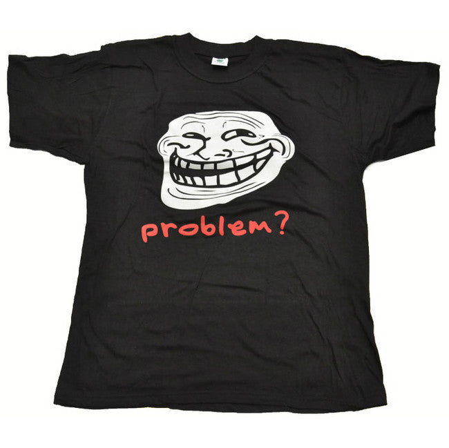 O&T Funny problem? Αστείο μπλουζάκι, μαύρο