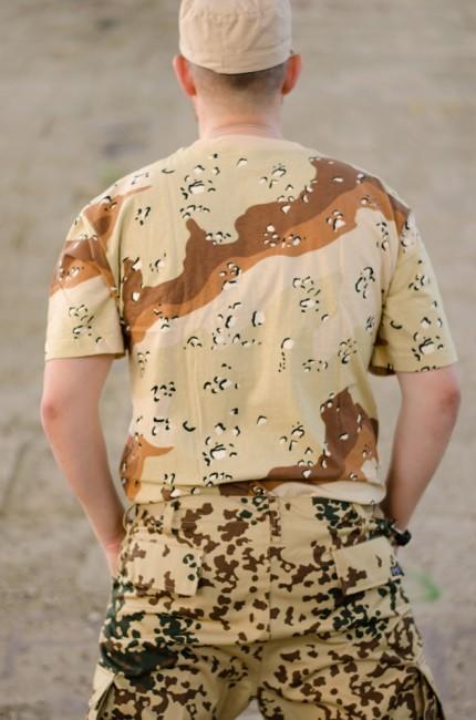 MFH Μπλουζάκι Camo Wzór 6 Col Desert, 160g/m2