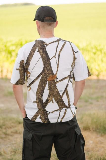 MFH Μπλουζάκι Real Tree Camo, Hunter-Snow
