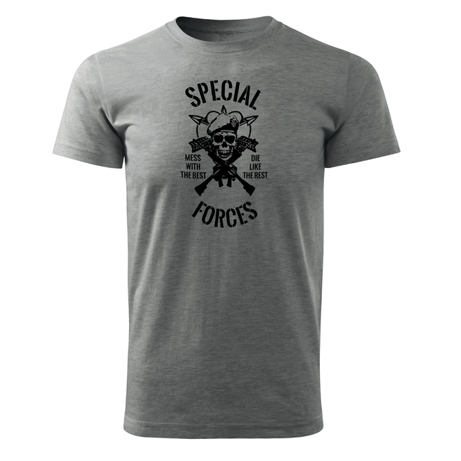 DRAGOWA Special Forces Μπλουζάκι Κοντό 160g/m2, γκρι
