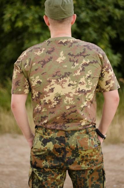 MFH Μπλουζάκι Camo Vegetato, 160g/m2