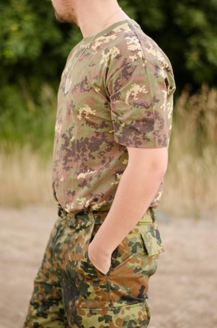 MFH Μπλουζάκι Camo Vegetato, 160g/m2
