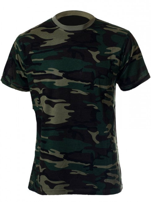 O&T Andskin Μπλουζάκι Camo Woodland