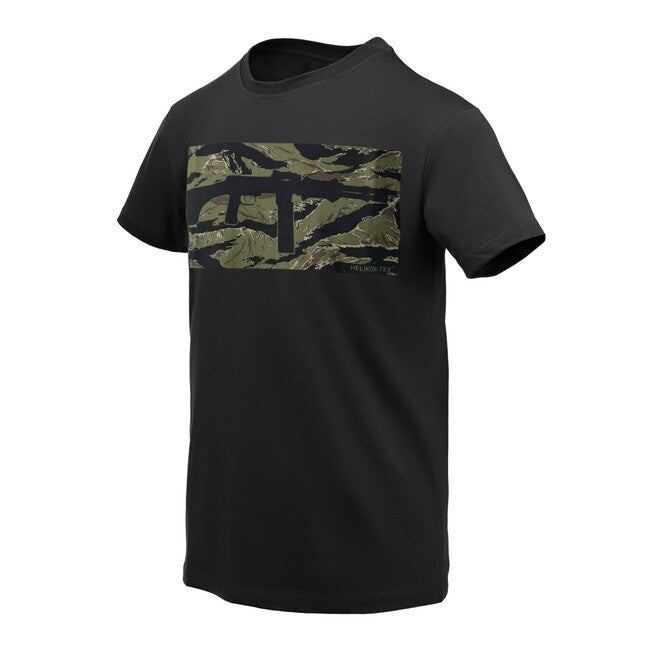 Helikon-Tex RPD μπλουζάκι βαμβάκι κοντό, Black/Tiger Stripe