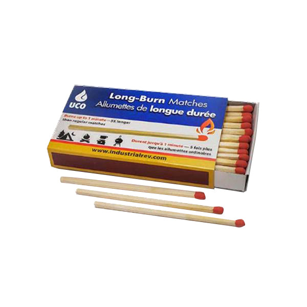 UCO Long Burn Matches, Σπίρτα Μεγάλης Διάρκειας για Τζάκια και Λαμπάδες, Εξαιρετικά Μεγάλα