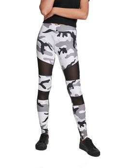 Urban Classics Tech Mesh γυναικείο κολάν, Snowcamo