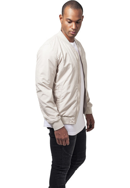 Urban Classics Light Bomber Μπουφάν, Μπεζ