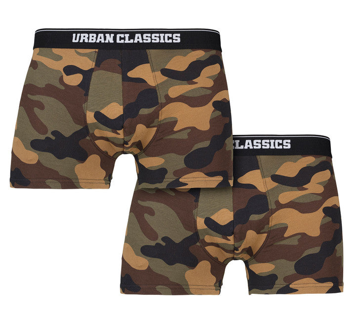 Urban Classics 2-pack εσώρουχα, wood camo