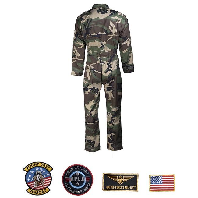 Mil-Tec Flight Παιδική Φόρμα με Μπαλώματα Overall