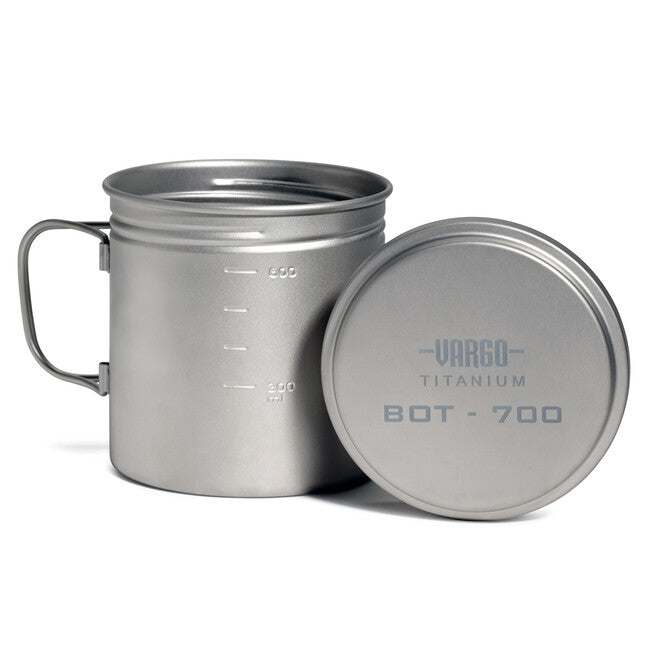 Vargo BOT Titanium Μπουκάλι-Κατσαρόλα 0,7 L