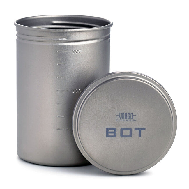 Vargo BOT Τιτάνιο Δοχείο Νερού 1 L