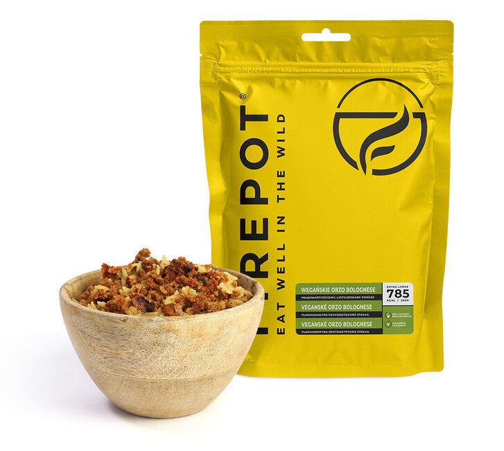 Firepot Orzo Vegan Ζυμαρικά Bolognese XL, 200g