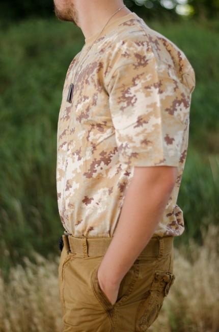 MFH Μπλουζάκι Camo Vegetato Desert