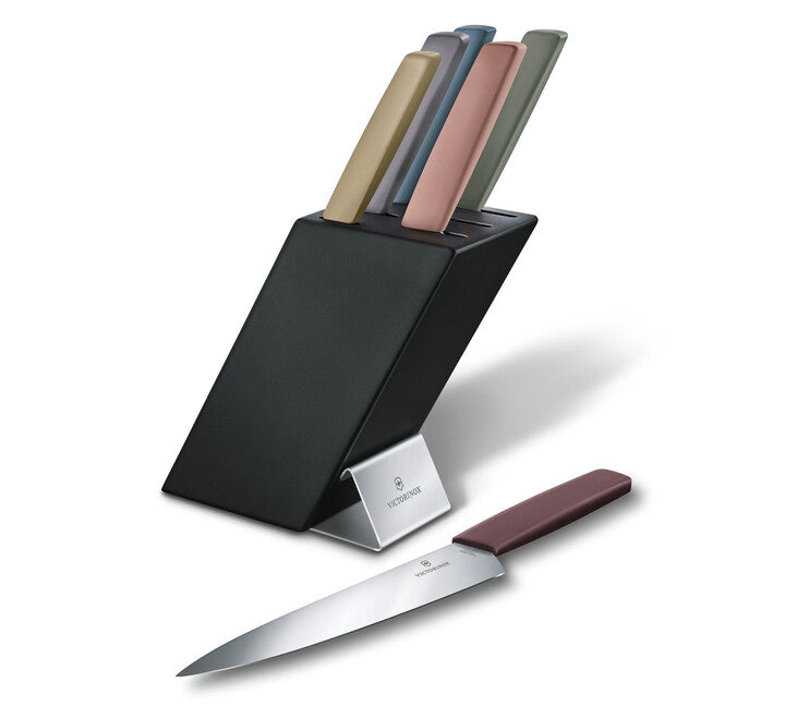 Victorinox Swiss Modern Μπλοκ Μαχαιριών με Έγχρωμα Μαχαίρια