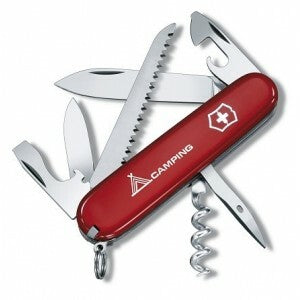 Victorinox Camper Μαχαίρι Πολυλειτουργικό 91 mm, Κόκκινο, 13 Λειτουργίες, Blister