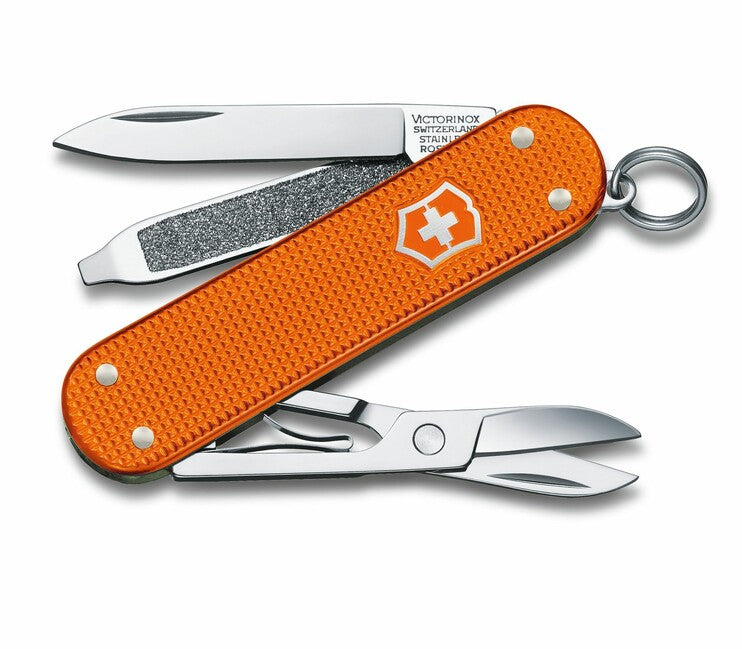 Victorinox Classic Alox LE 2021 Πολυλειτουργικό Μαχαίρι 58 mm, πορτοκαλί, 5 λειτουργίες
