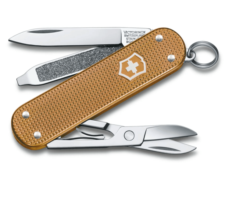 Victorinox Classic Colors Alox Πολυεργαλείο 58 mm Wet Sand, χακί, 5 λειτουργίες