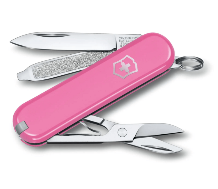 Victorinox Classic SD Colors Πολυλειτουργικό Μαχαίρι Cherry Blossom, Ροζ, 7 Λειτουργίες, Blister