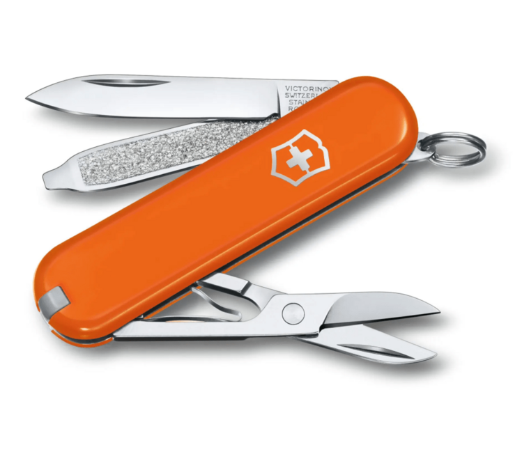 Victorinox Classic SD Colors Πολυεργαλείο Mango Tango, πορτοκαλί, 7 λειτουργίες