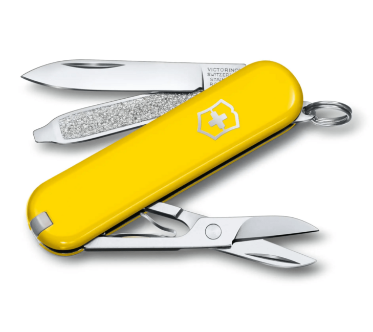 Victorinox Classic SD Colors Πολυεργαλείο Sunny Side, κίτρινο, 7 λειτουργίες