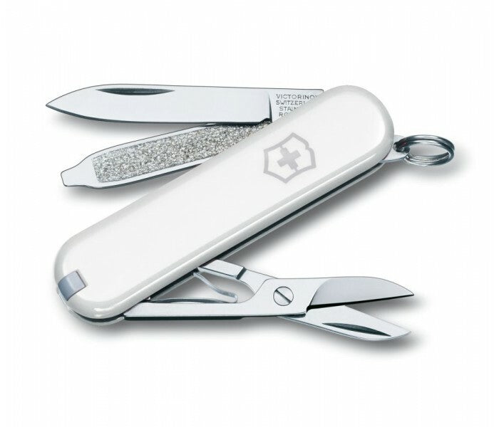 Victorinox Classic SD Πολυλειτουργικό Μαχαίρι, Λευκό, 7 Λειτουργίες, Blister