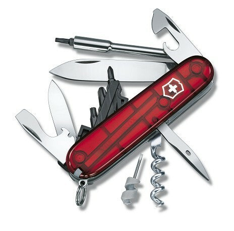 Victorinox CyberTool 29 Πολυλειτουργικό Μαχαίρι 91 mm, Διάφανο Κόκκινο, 29 Λειτουργίες