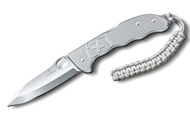 Victorinox Hunter Pro M Alox Κυνηγετικό Μαχαίρι Τσέπης, Ασημί, Αλουμίνιο, Paracord, 9,3 cm