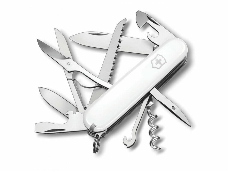 Victorinox Huntsman Πολυλειτουργικό μαχαίρι 91 mm 15 λειτουργίες blister, λευκό