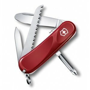 Victorinox Junior 9 Πολυλειτουργικό Μαχαίρι για Παιδιά 85 mm, Κόκκινο, 8 Λειτουργίες