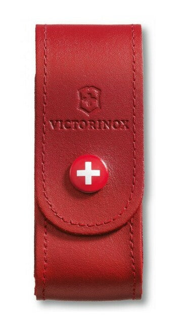 Victorinox Θήκη Μαχαιριών 91mm Δερμάτινη, Κόκκινο